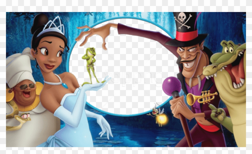 Free Png Princess Tiana Kids Png Frame Png Images Transparent - Princess And The Frog Cast Clipart