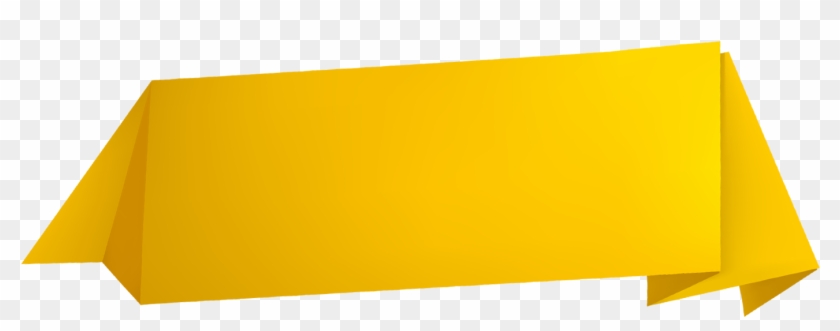 Computer Icons Rectangle Text Box Fold Transprent - Transparent Yellow Text Box Clipart