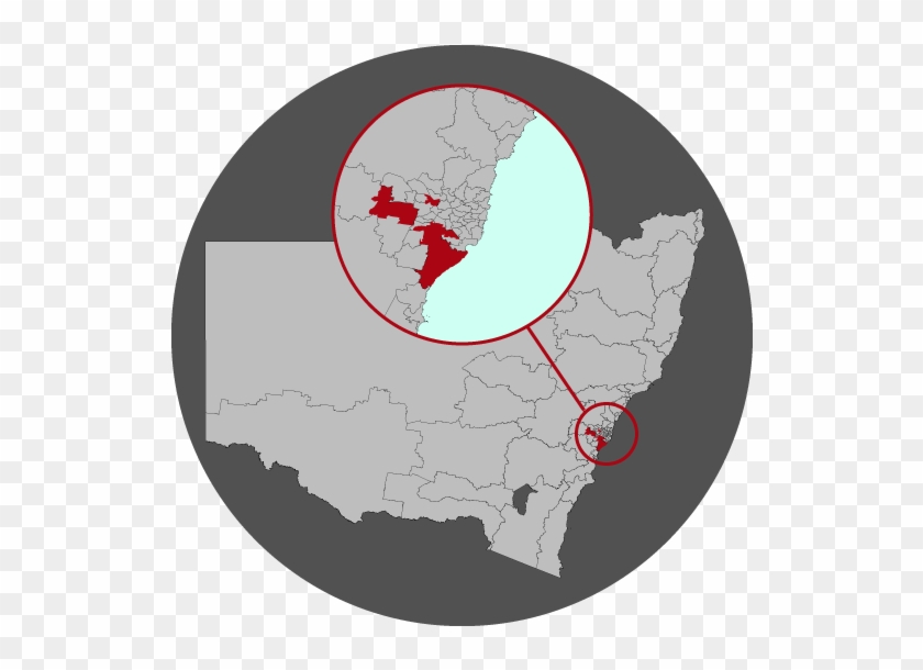 Electorates At A Glance - Circle Clipart