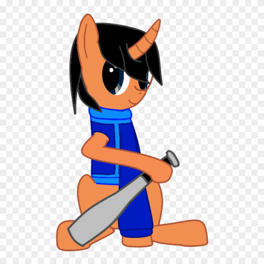 Prism Note, Baseball Bat, Oc, Oc Only, Oc - Cartoon Clipart