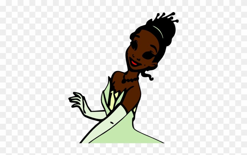 Drawing Of Princess Tiana Clipart