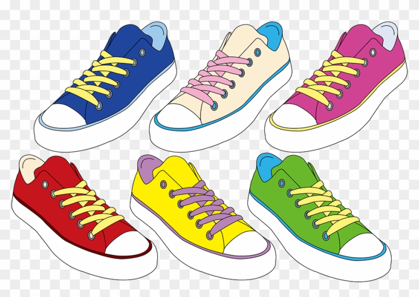 Converse Clipart Athletic Shoe - 신발 일러스트 - Png Download #6020604