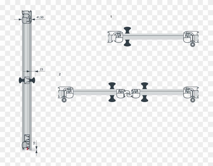 Puerta En Planta Png - Puerta Abatible En Planta Clipart