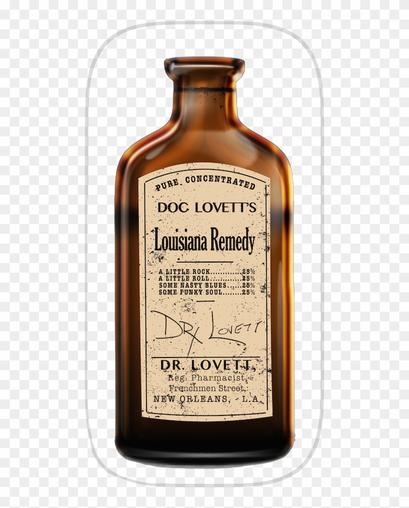 Medicine Bottle Transparent - Glass Bottle Clipart #6021693
