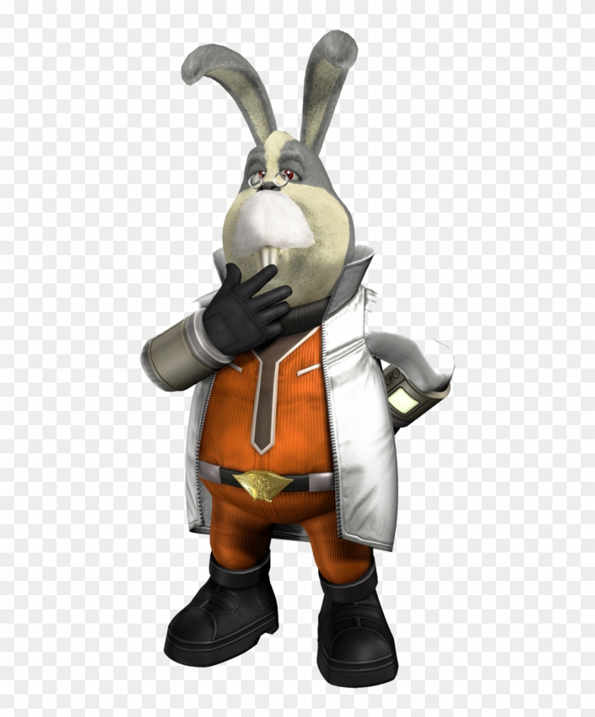 Star Fox Characters Rabbit , Png Download - Peppy Hare Star Fox Assault Clipart #6021699