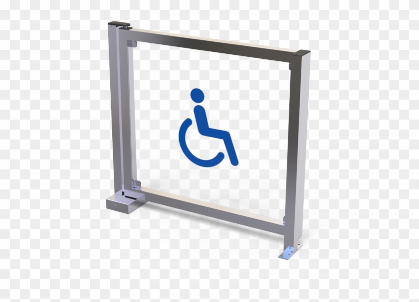 Puerta Pivotante Manual - Traffic Sign Clipart #6021851