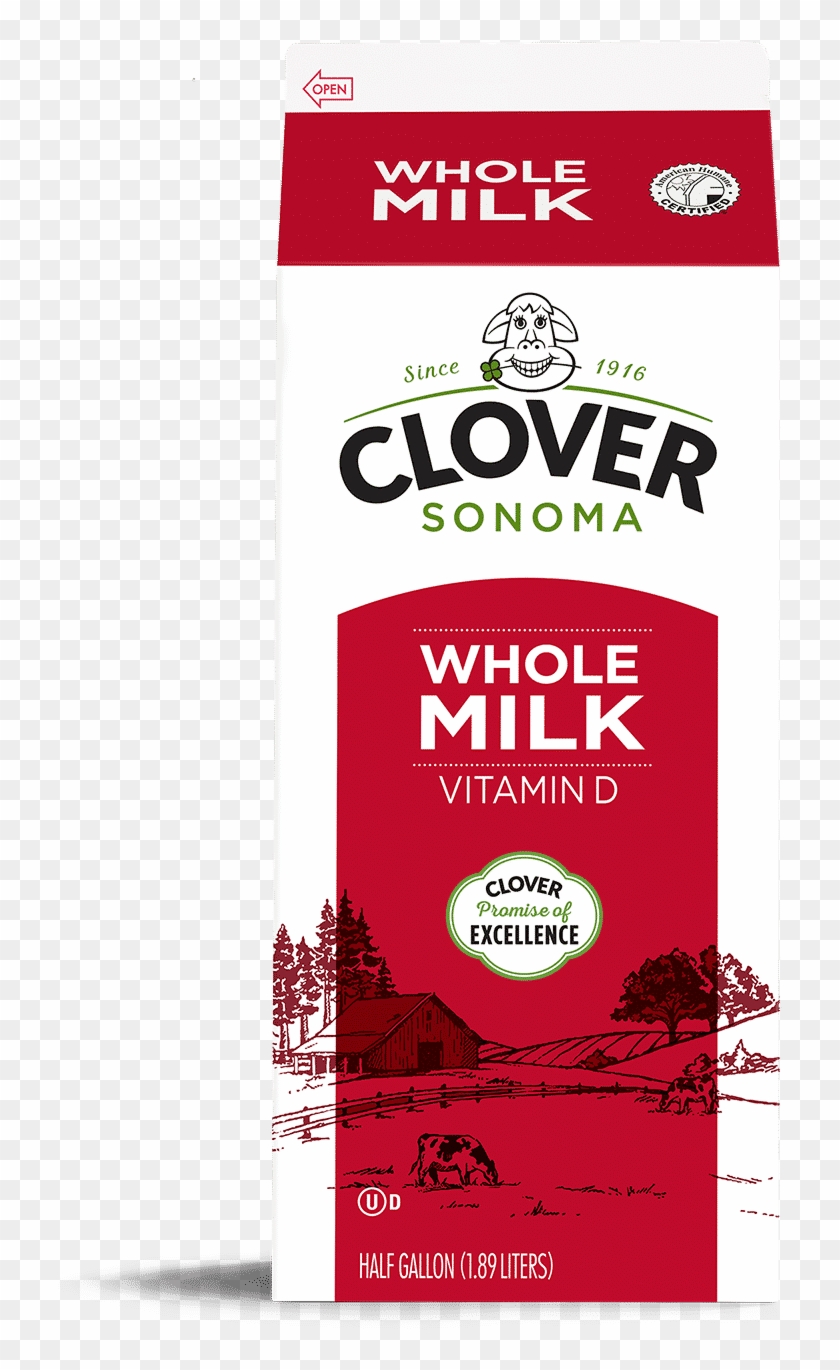 Whole Milk - Clover Whole Milk Clipart #6022137