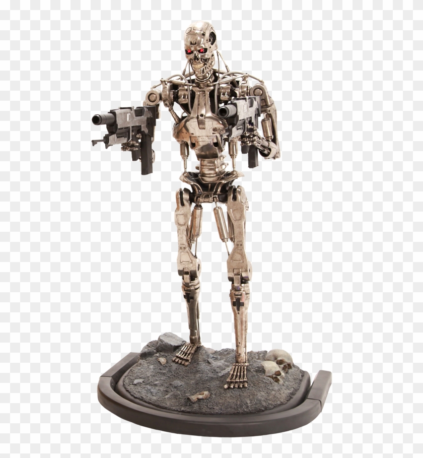 From The Sci Fi Classic ´terminator - Sideshow Terminator Life Size Statue Clipart