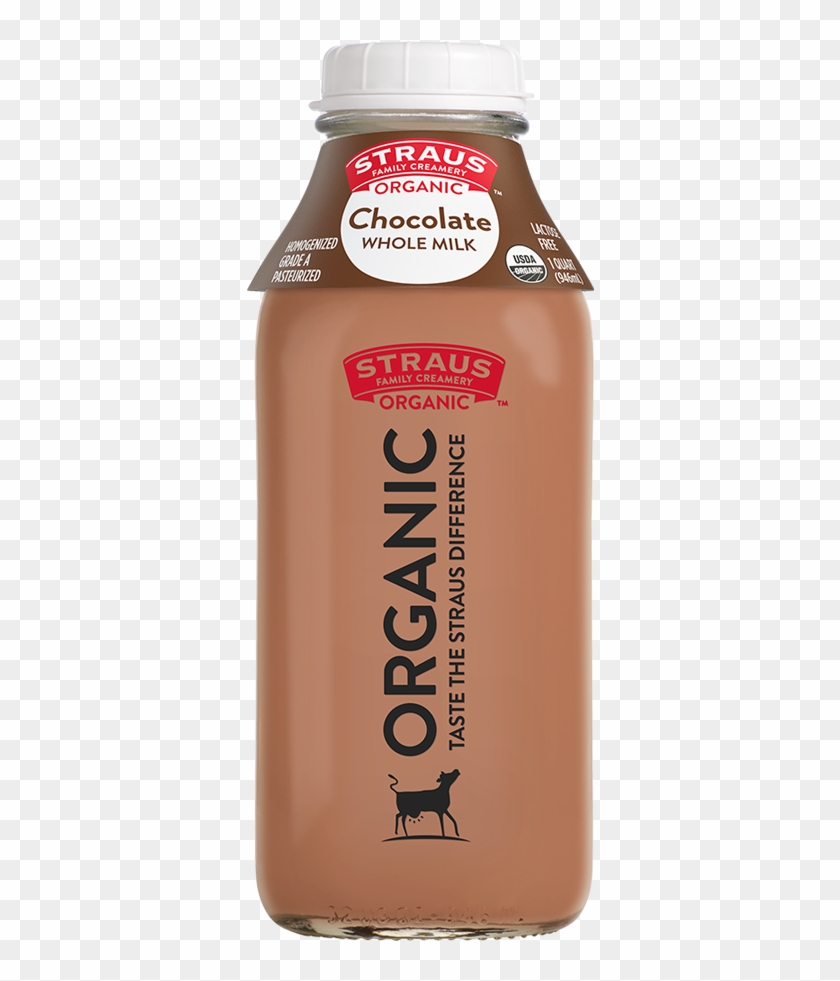Chocolate Milk Png - Straus Family Creamery Clipart #6022638
