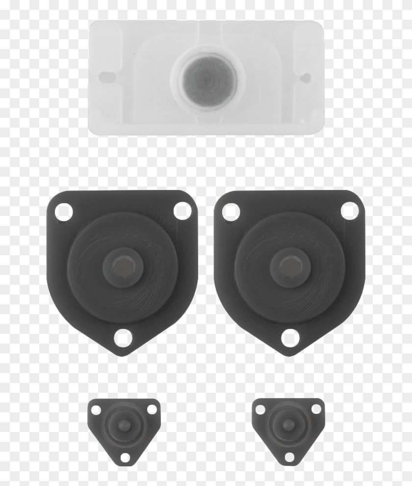 Playstation 4 Controller Rubber Conductive Pads - Plastic Clipart #6023004
