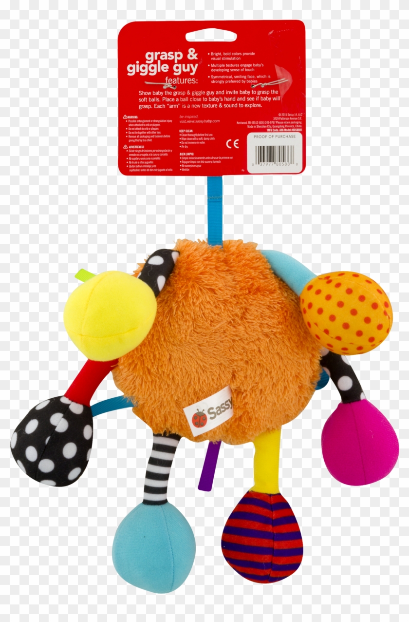 Orange Grasp And Giggle Guy Clipart #6023146