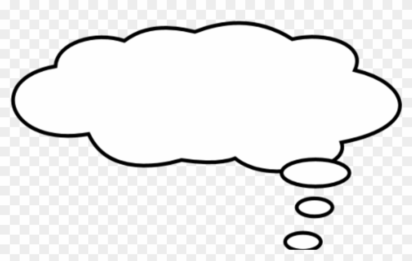 Thought Bubbles Black Background , Png Download - Think Bubble Black Background Clipart