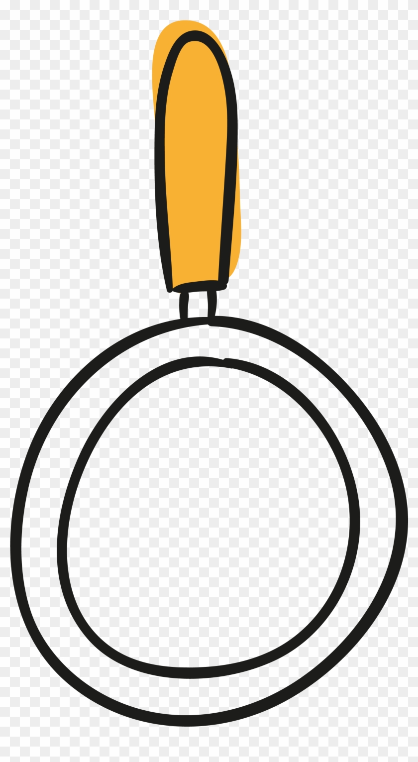 Vector Simple Black And Yellow Home Wok 3128*4526 - Circle Clipart
