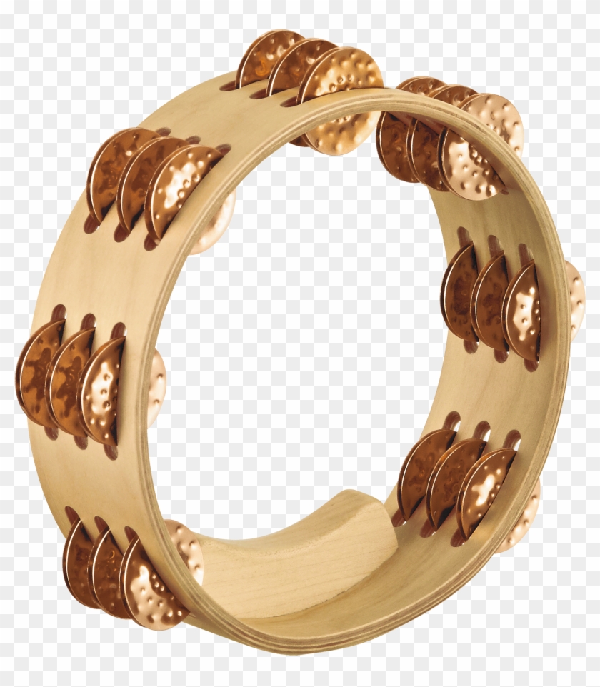 Artisan Edition Compact Tambourine, Hammered Bronze - Meinl Artisan Compact Tambourine Clipart