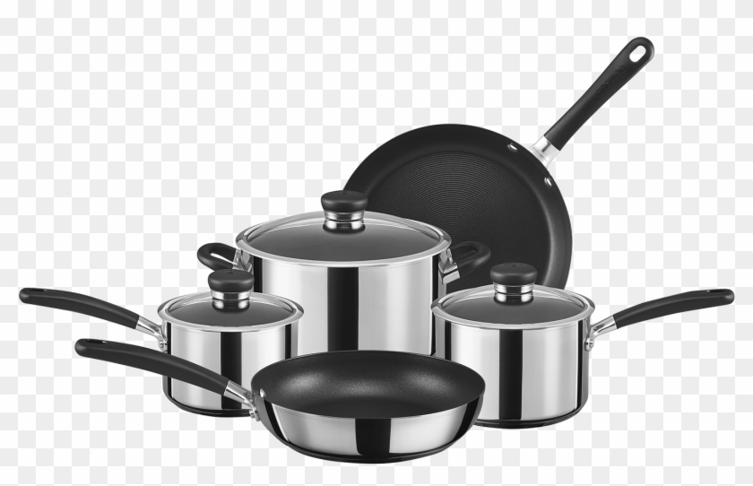 Circulon Ultimum Stainless Steel 5 Piece Cookware Set - Lid Clipart