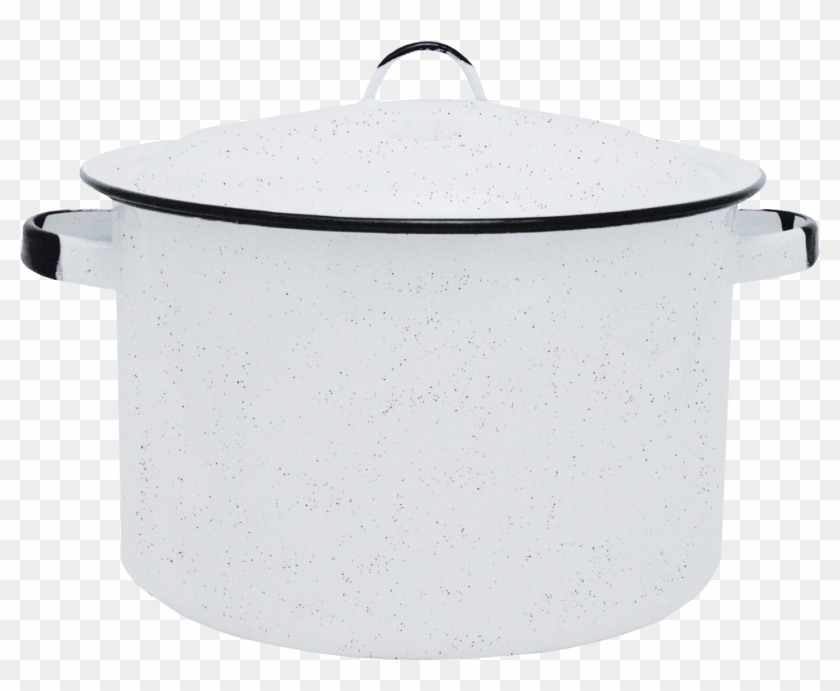 Stock Pots White With Lid/4 Qt, 5 3/4 Qt, 7 1/2 Qt, - Lid Clipart #6024447
