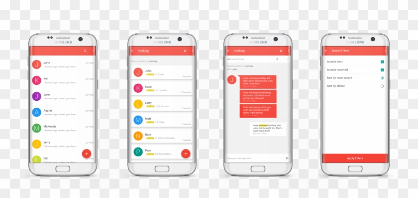 A Texting Ui Experiment - Iphone Clipart #6024449