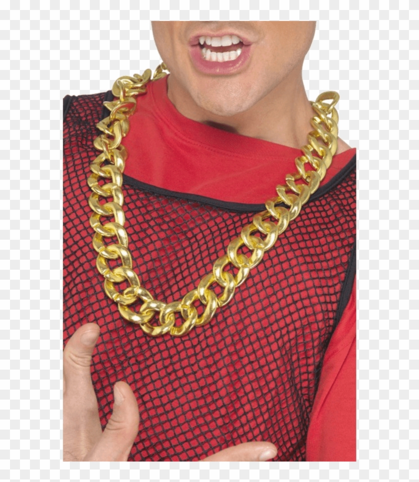 Fake Gold Necklace Clipart #6024686