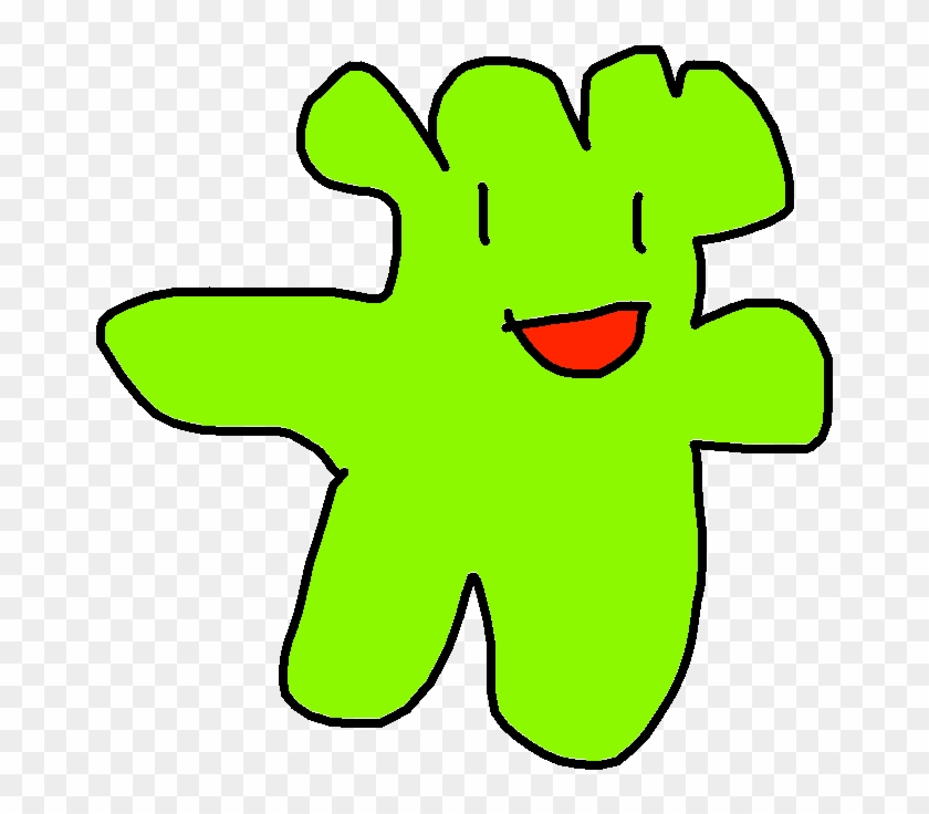 Brocoli Man - Drawing Clipart #6024779