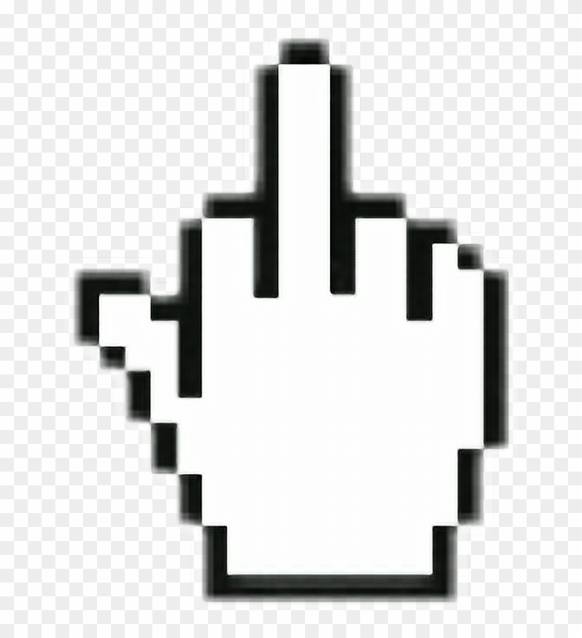 #finger #middle #tumblr #internet #cursor #mouse #alternative - Watch Dogs 2 Cursor Clipart
