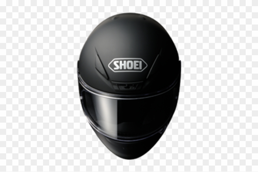 Matte Black Shoei Motorcycle Helmet Clipart #6025244