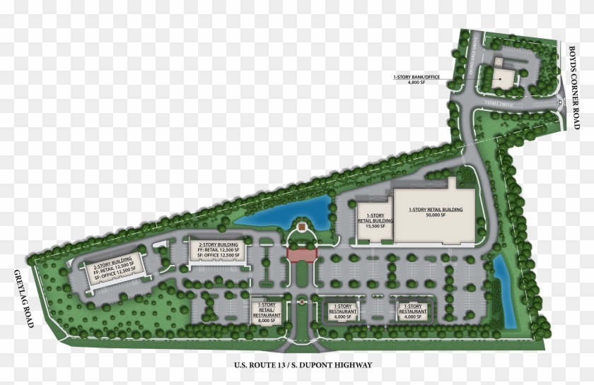 Boyds Corner Commercial & Retail Development - Middletown Clipart