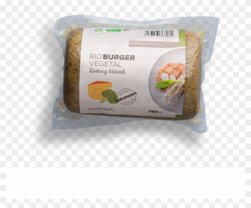 Bio Burguer Vegetal Queso Y Brocoli 750gr Ahimsa - Multigrain Bread Clipart #6025552