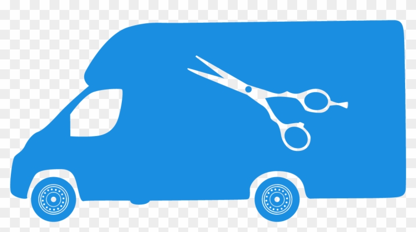 With The Population Becoming Increasingly Time-poor - Mobile Hair Salon For Elderly Clipart