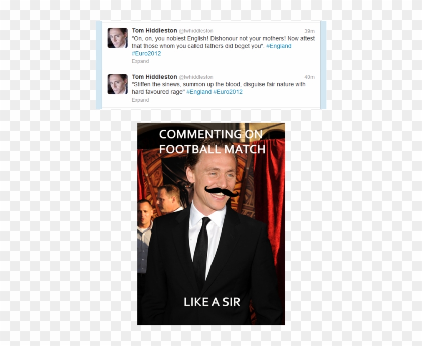 Football Tom Hiddleston Euro - Tom Hiddleston Football Clipart