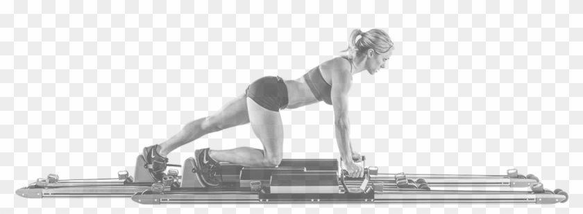 Lock Handles Into Place To Disengage Arms - Pilates Clipart