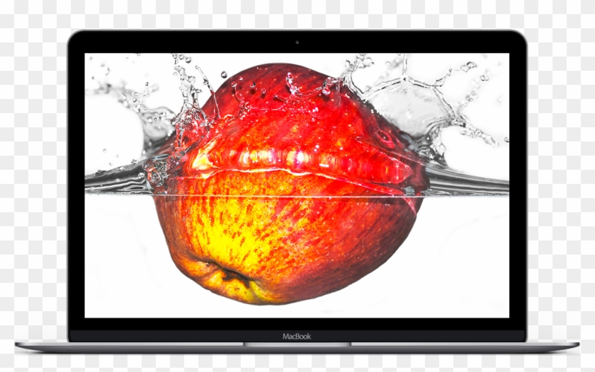 Macbook - Mela In Acqua Clipart
