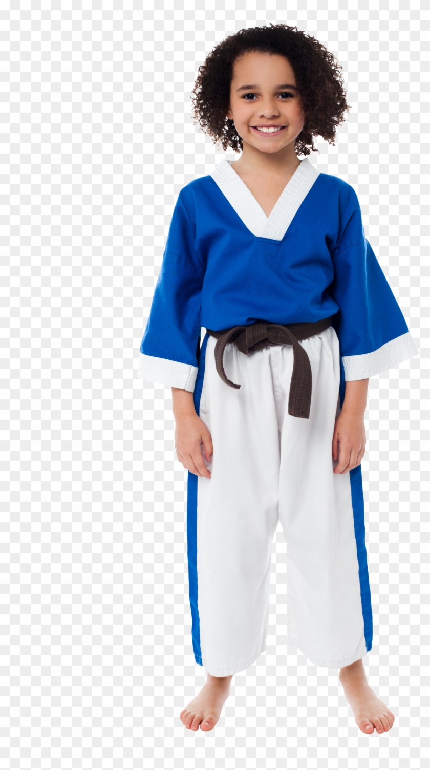 Karate Girl - Taekwondo Clipart #6027422