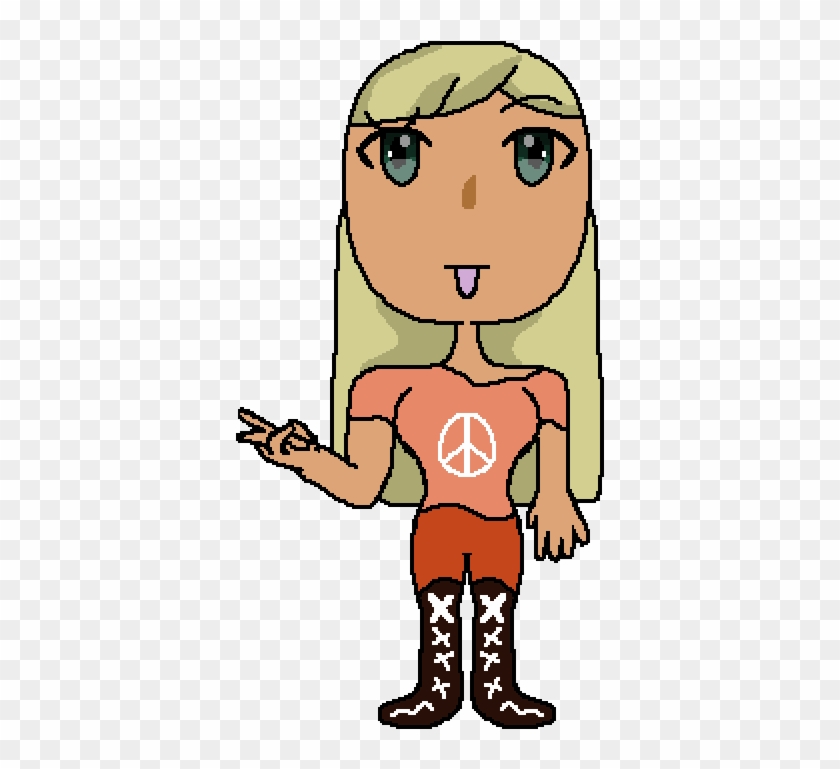 Flareon As A Teen Girl - Cartoon Clipart #6027709