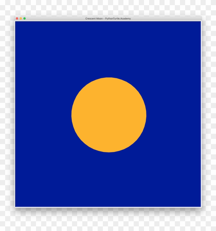Full Orange Moon - Circle Clipart #6027962