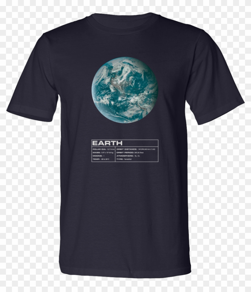 Earth Planet Unisex 100% Certified Organic T-shirt - Cthulhu T Shirt Clipart