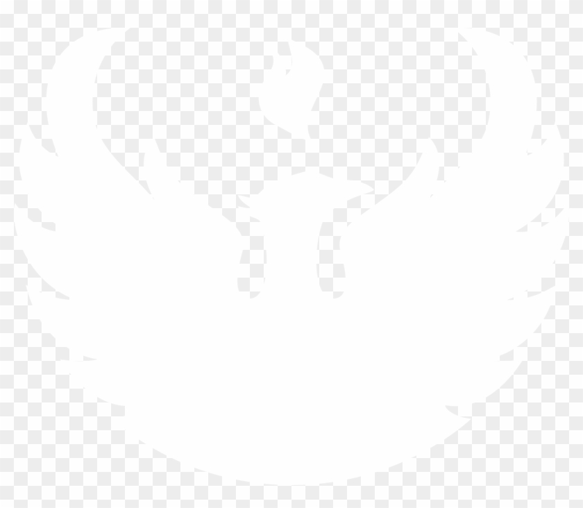 Phoenix Emblem White - University Of Wisconsin Green Bay Clipart #6029526