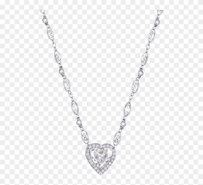 Clipart Freeuse Library Heart Shape Pendant With Diamond - Aria Necklace Tiffany And Co - Png Download