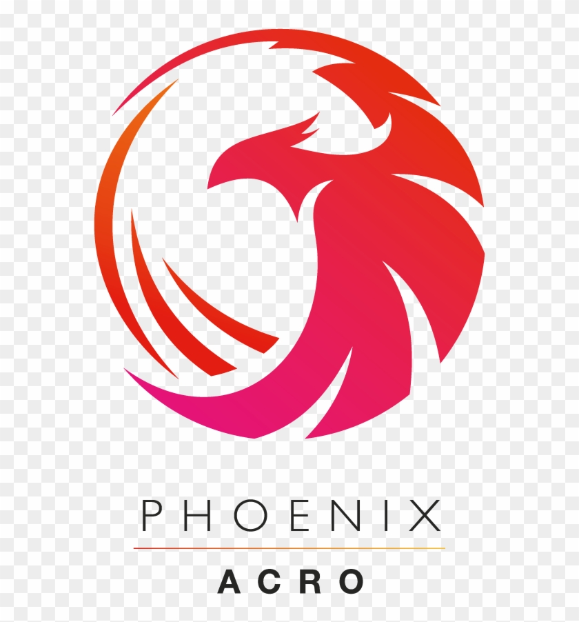 Acro Is A Specialty Class That We Offer Here At Phoenix - Phoenix Circle Logo Design Clipart #6029770