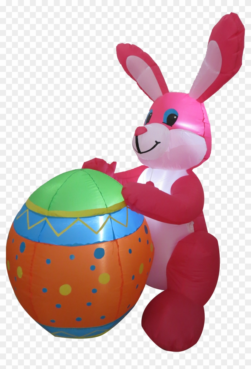 Air Blown Inflatable - Airblown Easter Bunny Clipart #6029973