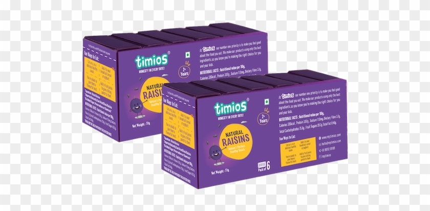 Raisins - Timios Natural Raisins Clipart #6030550