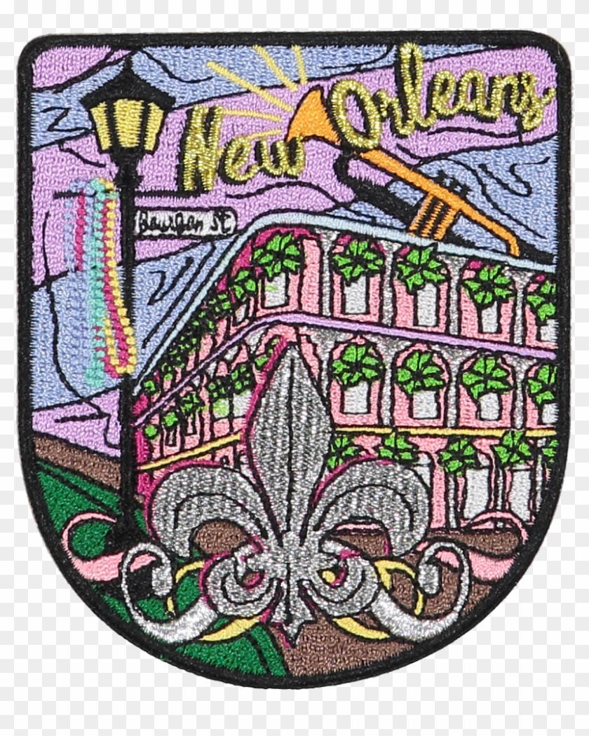 New Orleans Sticker Patch - New Orleans Sticker Clipart