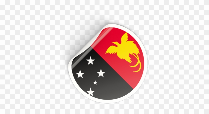 Papua New Guinea Flag Pin Clipart #6031507