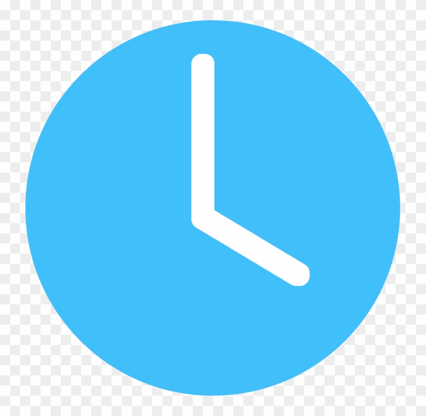 Contacts-clock - Circle Clipart #6031535