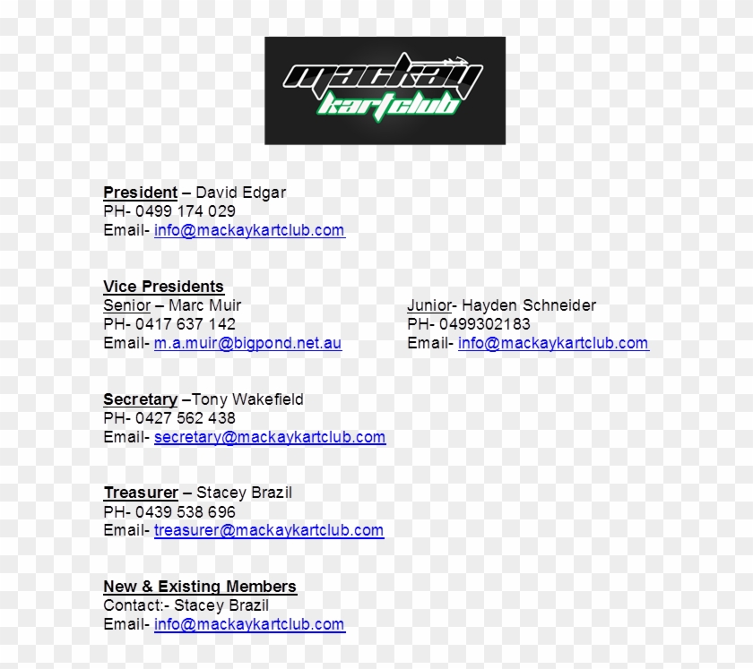 2016 Contacts - Proton Satria Owner Club Clipart