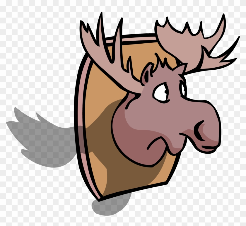 Image Head Sprite Png Club Penguin Wiki Ⓒ - Club Penguin Moose Head Clipart #6031833