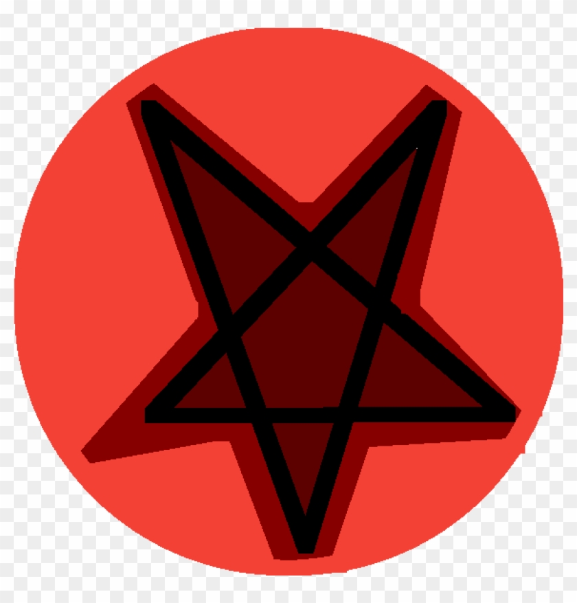 Satanic Clipart Star - Circle - Png Download #6032001