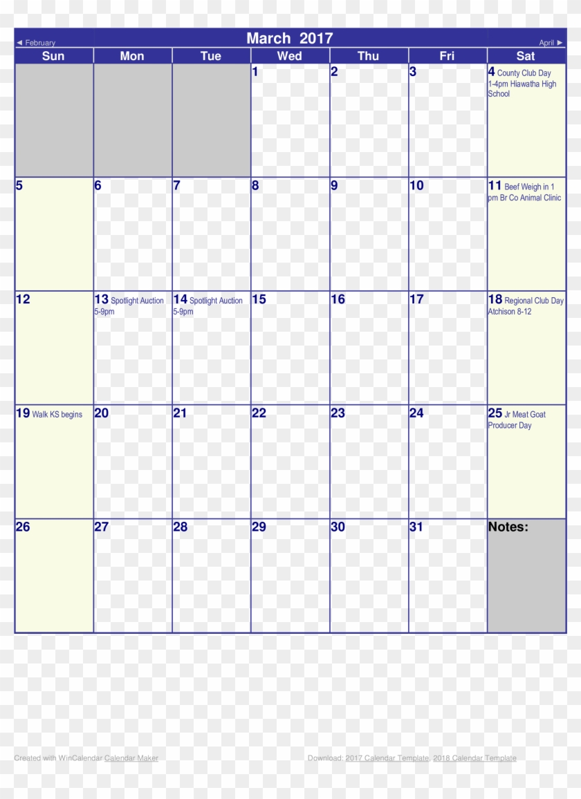 Blank Monthly Calendar Template - June 2011 Calendar Clipart