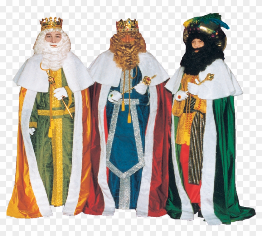 Disfraces Lujo Reyes Magos - Costume Clipart #6032801