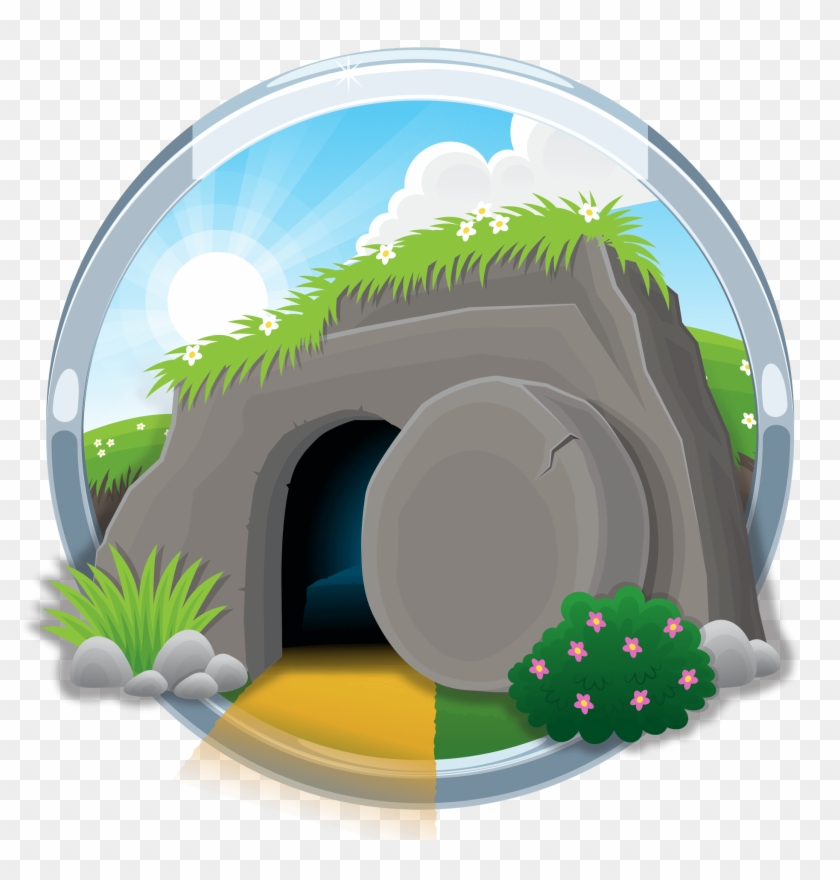 The Empty Tomb - Children Empty Tomb Clipart