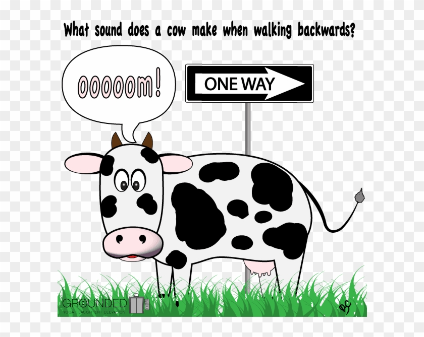 Backwards-cow - National Cow Day Clipart